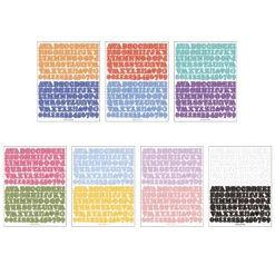 Roly Poly Alphabet Removable Sticker