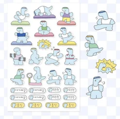RoomRoom Bear Sticker v17