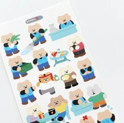 RoomRoom Bear Sticker v7