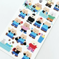 RoomRoom Bear Sticker v7