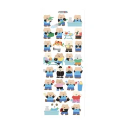 RoomRoom Bear Sticker v7