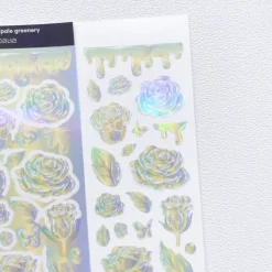 Rose Gradient Hologram Slim Sticker