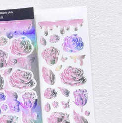 Rose Gradient Hologram Slim Sticker