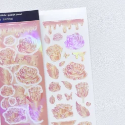 Rose Gradient Hologram Slim Sticker