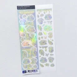 Rose Gradient Hologram Slim Sticker