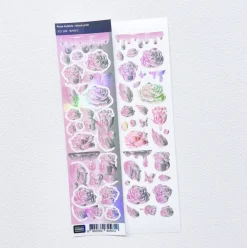Rose Gradient Hologram Slim Sticker