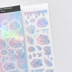 Rose Gradient Hologram Slim Sticker