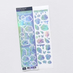 Rose Gradient Hologram Slim Sticker