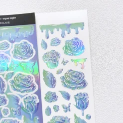 Rose Gradient Hologram Slim Sticker