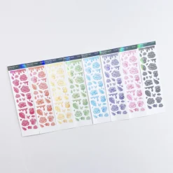 Rose Solid Hologram Slim Sticker