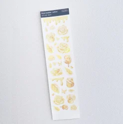 Rose Solid Hologram Slim Sticker