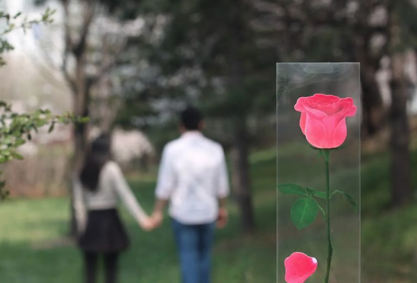 Rose Sticky Note
