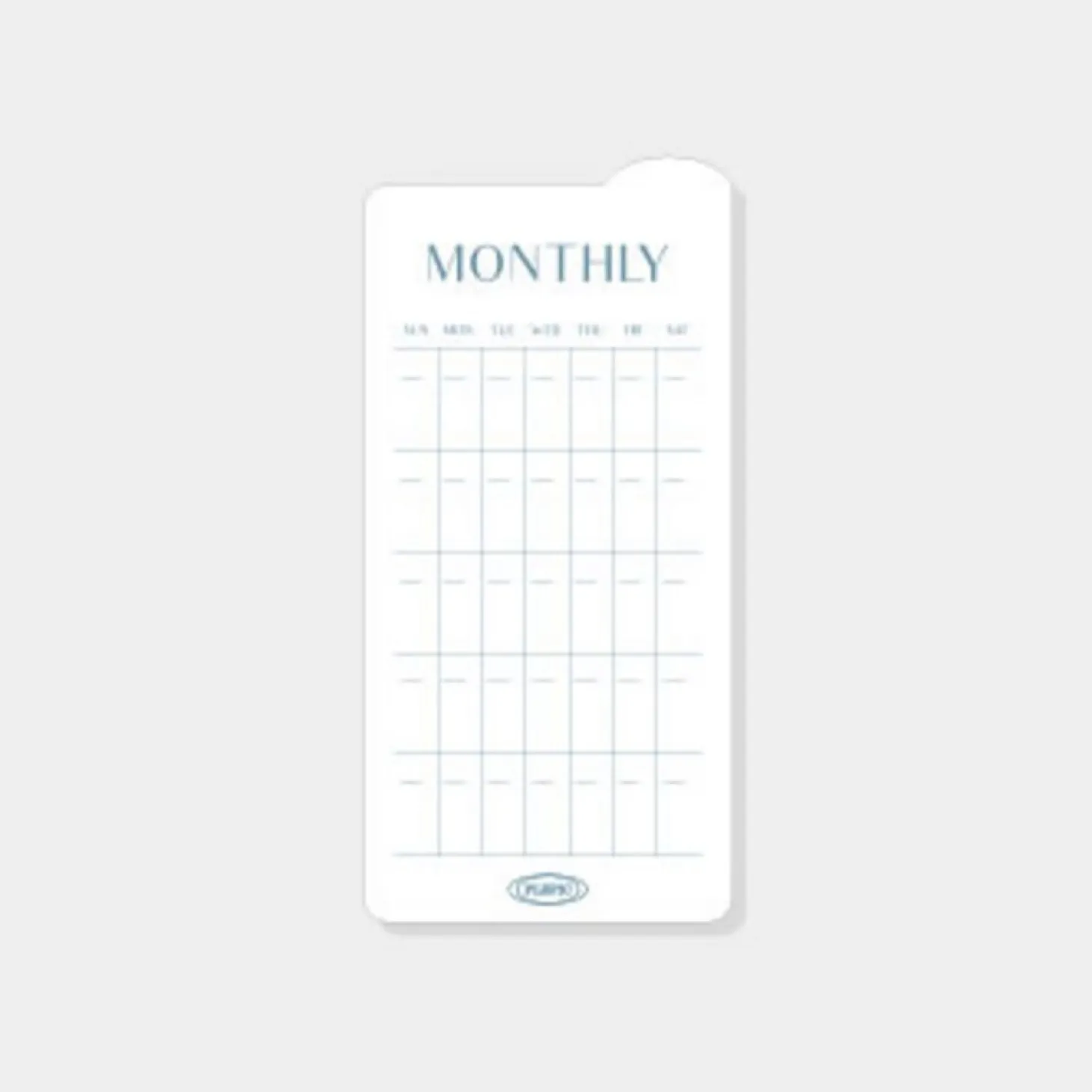Rounded Edge Index Sticky Note