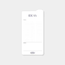 Rounded Edge Index Sticky Note