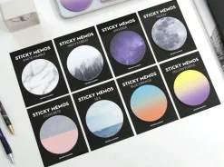 Round Nature Sticky Note