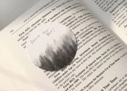 Round Nature Sticky Note
