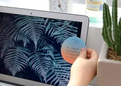 Round Nature Sticky Note