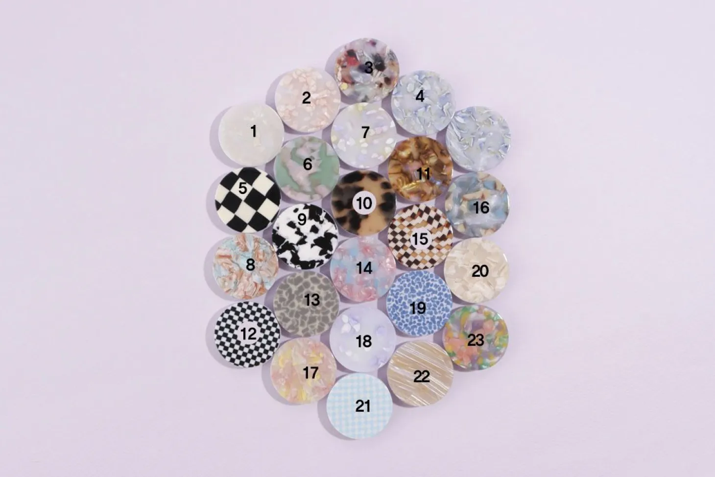 Round Shape Pattern Phone Grip