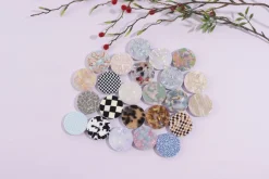 Round Shape Pattern Phone Grip