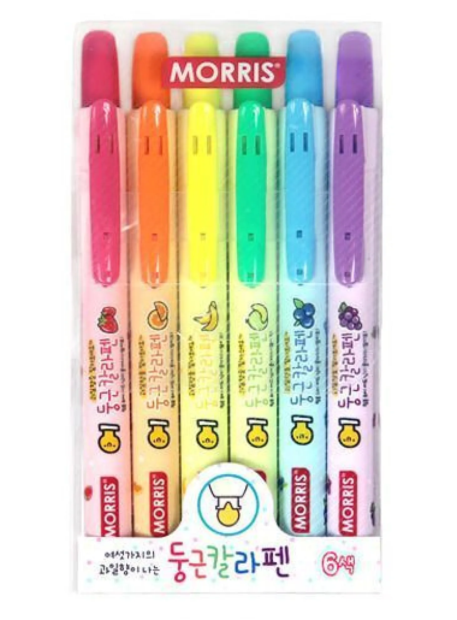 Round Tip Highlighter Set