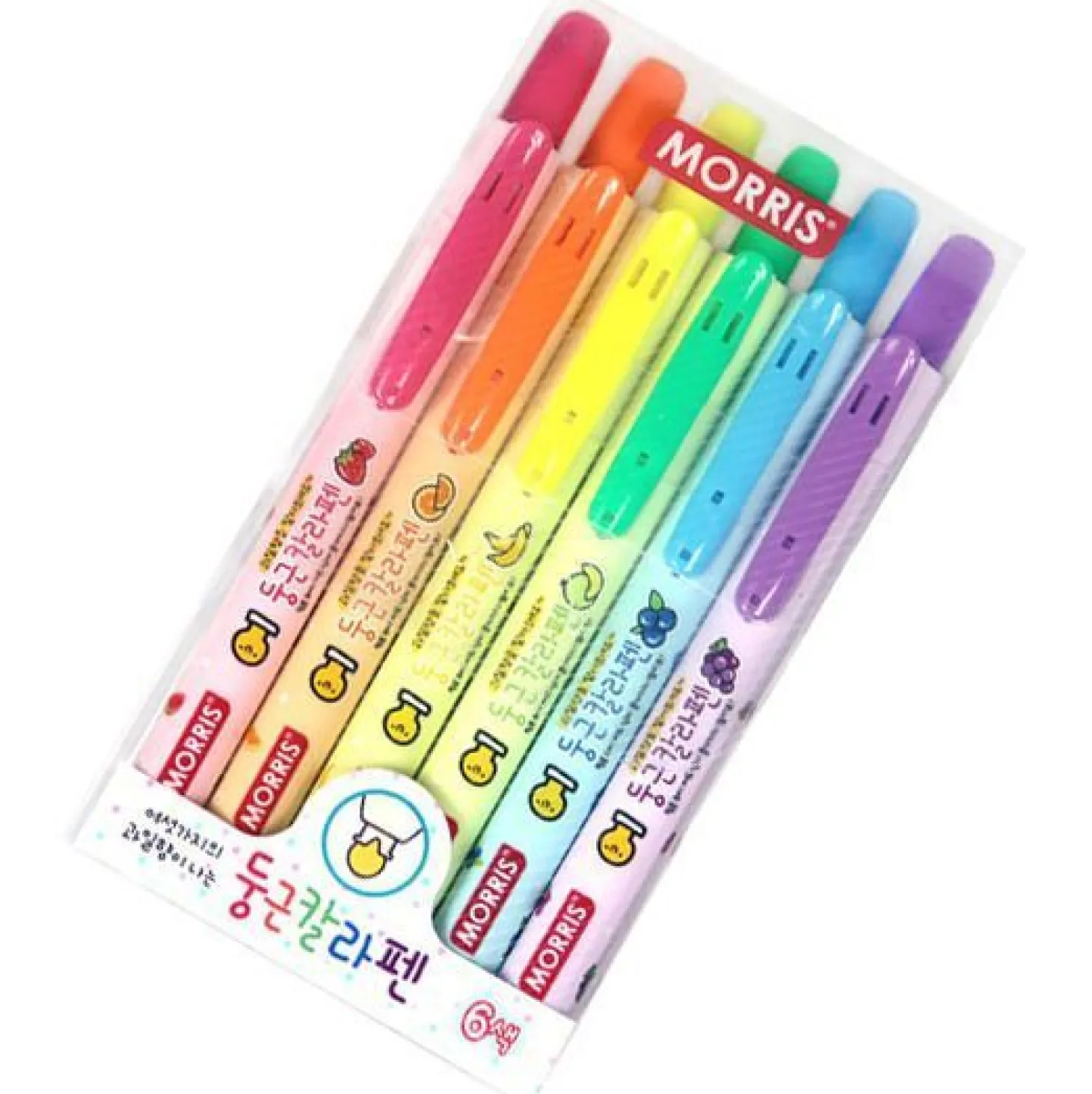 Round Tip Highlighter Set