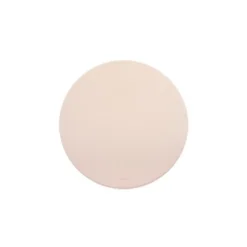 Round Vegan Leather Mouse Pad
