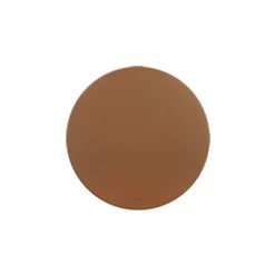 Round Vegan Leather Mouse Pad