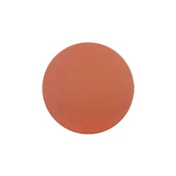 Round Vegan Leather Mouse Pad