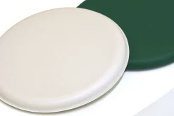 Round Vegan Leather Sitting Cushion