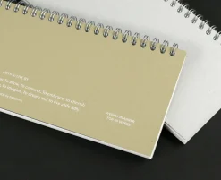 3-Row Desk Weekly Scheduler