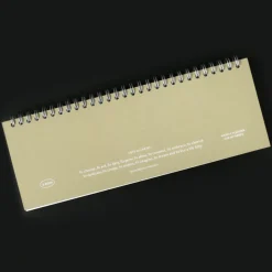 3-Row Desk Weekly Scheduler