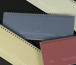 3-Row Desk Weekly Scheduler