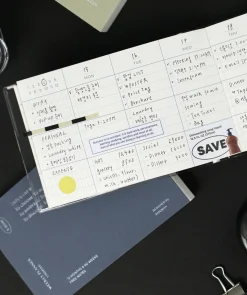 3-Row Weekly Handy Planner