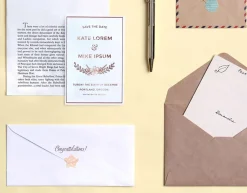 Satin Deco Label Sticker