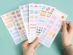 Satin Deco Label Sticker