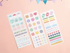Satin Deco Label Sticker