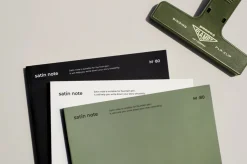 Satin M80 B6 Fountain Friendly Notebook