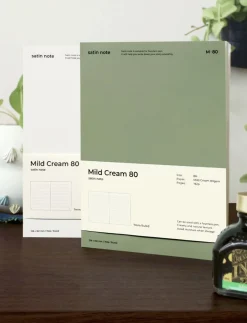 Satin M80 B6 Fountain Friendly Notebook
