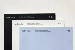 Satin T52 B6 Fountain Friendly Notebook