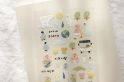 Save the Earth Deco Sticker