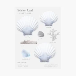 Scallop Sticky Note