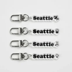 Seattle Acrylic Key Ring