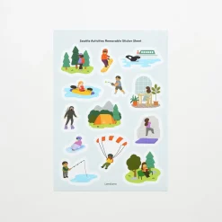 Seattle Activities Deco Sticker