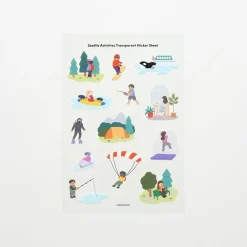 Seattle Activities Deco Sticker