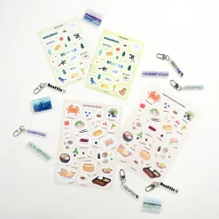 Seattle Food Deco Sticker
