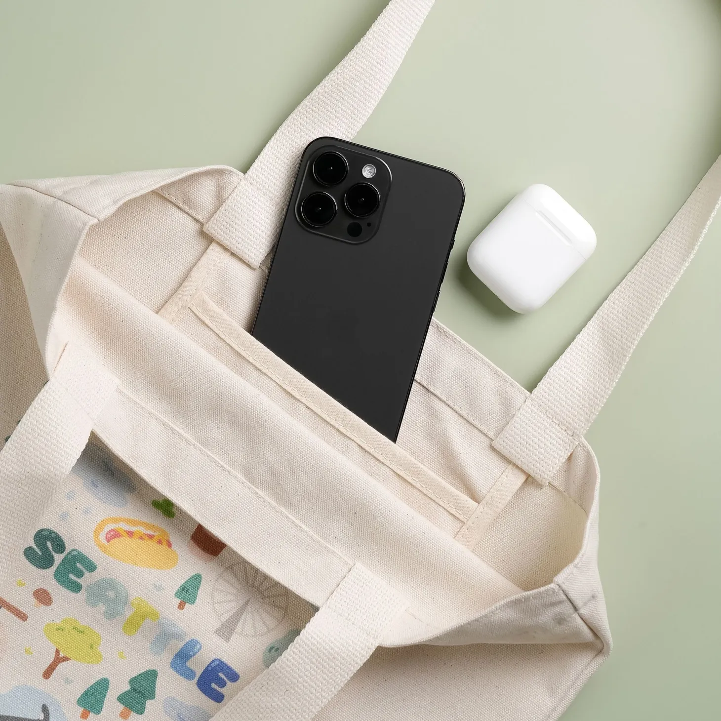 Seattle Love Tote Bag