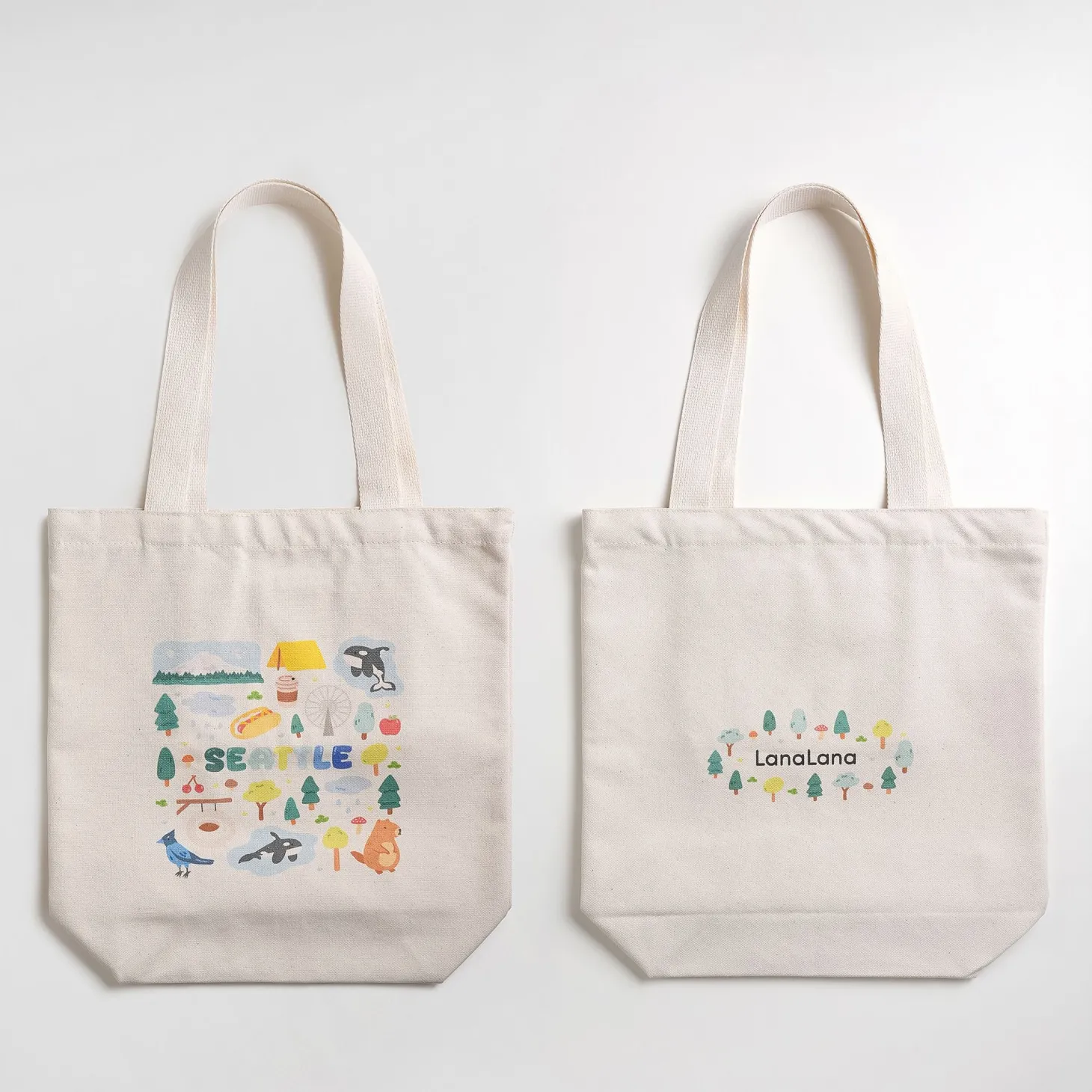 Seattle Love Tote Bag
