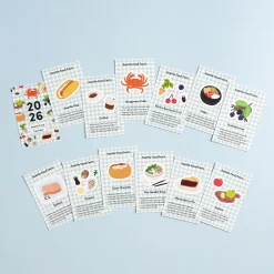 2026 Seattle Mini Calendar Sheets
