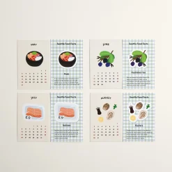 2026 Seattle Mini Calendar Sheets