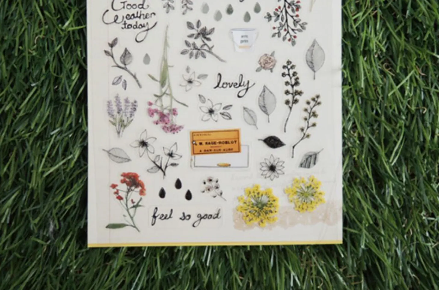 Secret Garden Deco Sticker